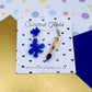 Limited edition arty acrylic earrings