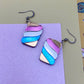 Marshmallow Flump Acrylic Earrings