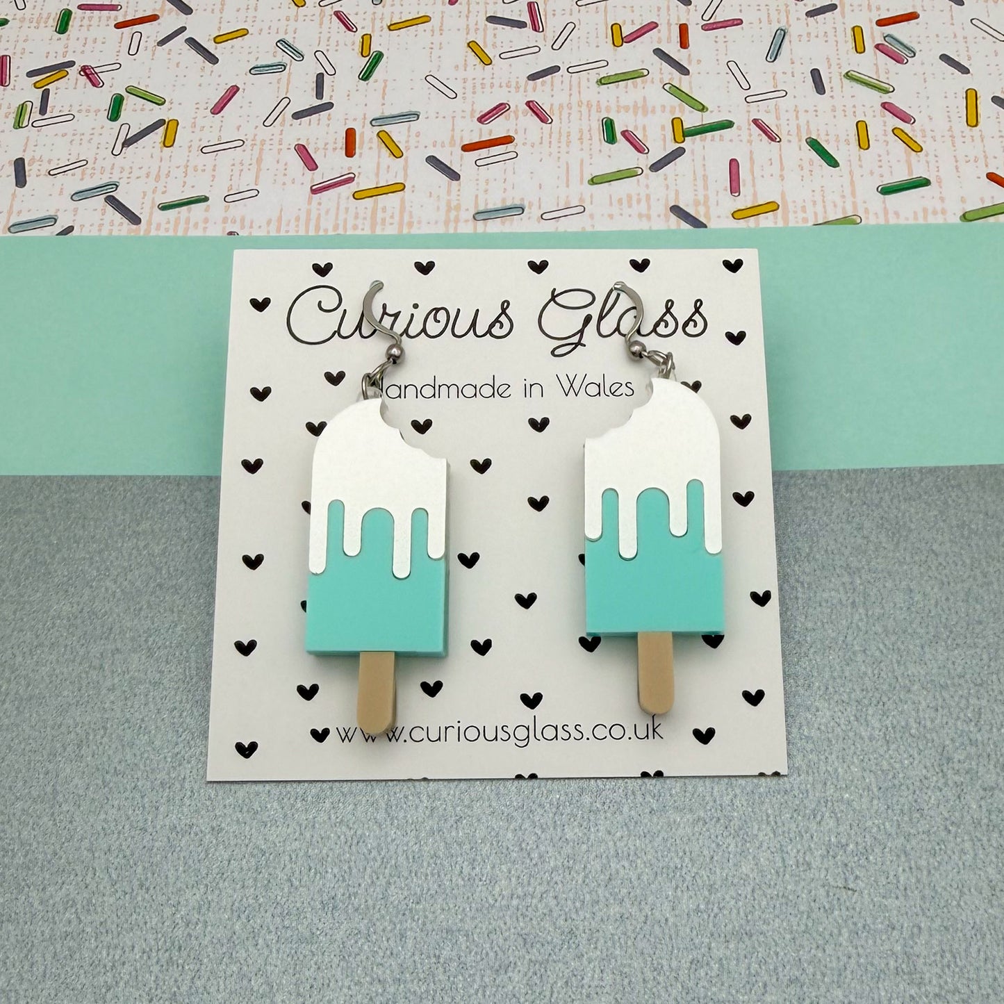 Ice Lolly Acrylic Earrings