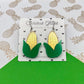 Corn on the Cob Acrylic Earrings