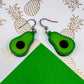 Avocado Acrylic Earrings