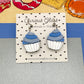 Cupcake Acrylic Earrings