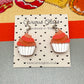 Cupcake Acrylic Earrings