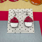 Cupcake Acrylic Earrings