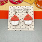 Cupcake Acrylic Earrings