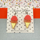 Ice Cream Acrylic Earrings