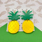 Pineapple Acrylic Earrings