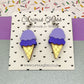 Ice Cream Acrylic Earrings