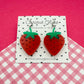 Strawberry Acrylic Earrings