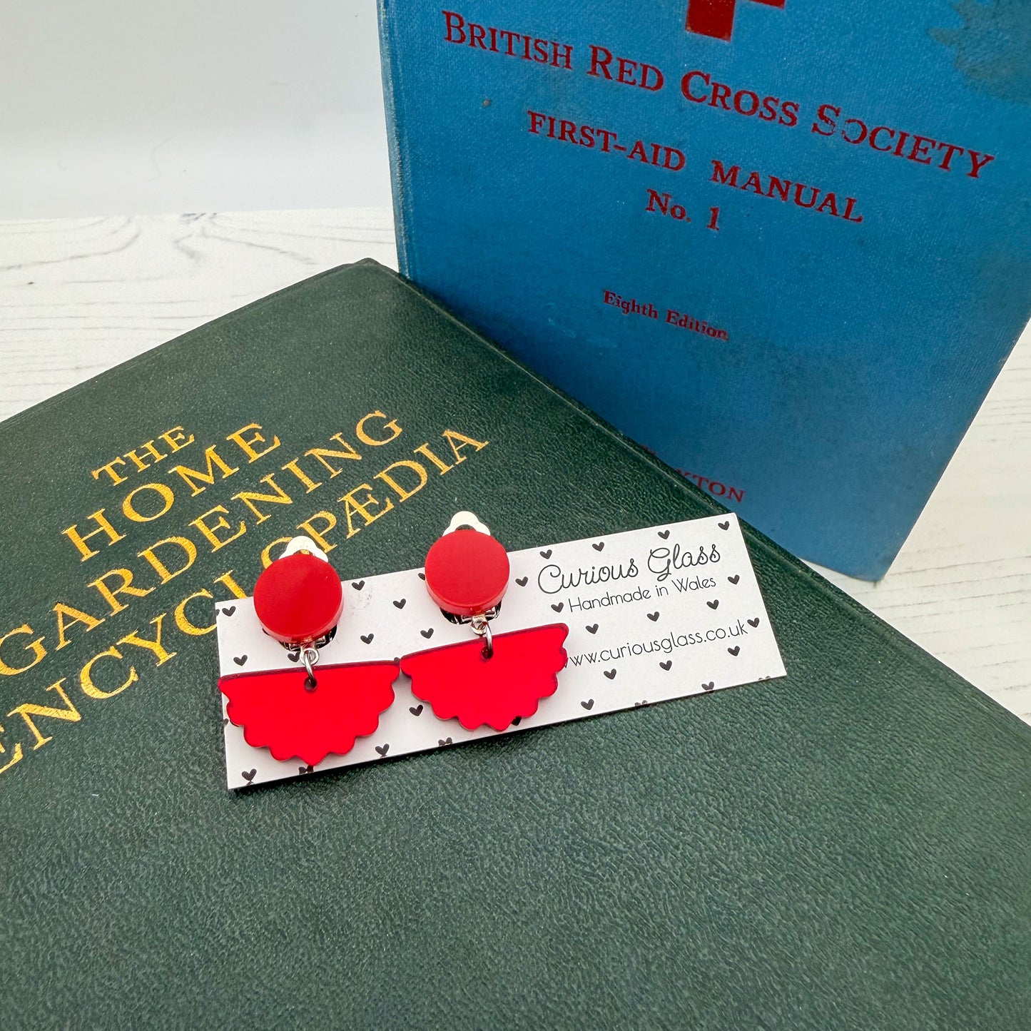 Scallop Acrylic Earrings