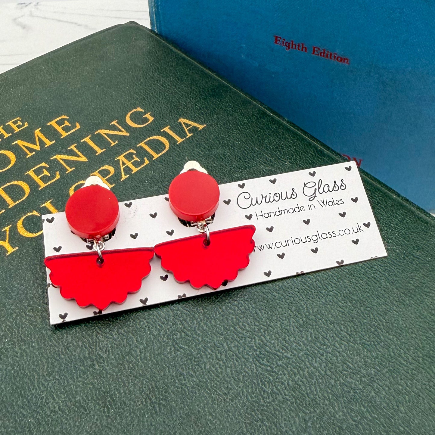 Scallop Acrylic Earrings