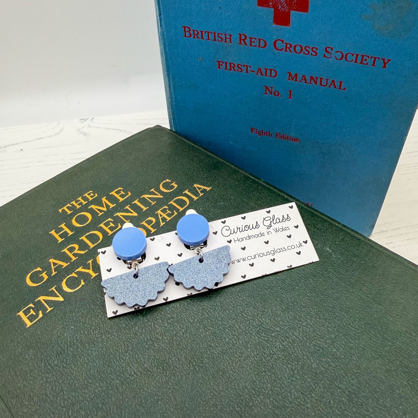 Scallop Acrylic Earrings