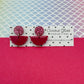 Scallop Acrylic Earrings