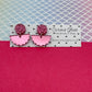 Scallop Acrylic Earrings