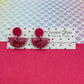 Scallop Acrylic Earrings