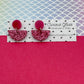 Scallop Acrylic Earrings