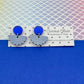 Scallop Acrylic Earrings