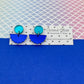 Scallop Acrylic Earrings