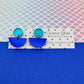 Scallop Acrylic Earrings