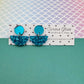 Scallop Acrylic Earrings