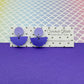 Scallop Acrylic Earrings