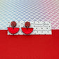 Scallop Acrylic Earrings