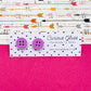 Button Stud Acrylic Earrings