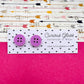 Button Stud Acrylic Earrings
