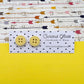 Button Stud Acrylic Earrings