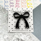 Bow Acrylic Necklace (Larger)