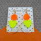 Fruity loops acrylic earrings