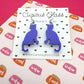 Cat Acrylic Earrings