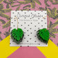 Monstera Acrylic Earrings
