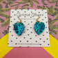 Monstera Acrylic Earrings