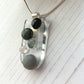 Dark Monochrome Bubble Glass Necklace