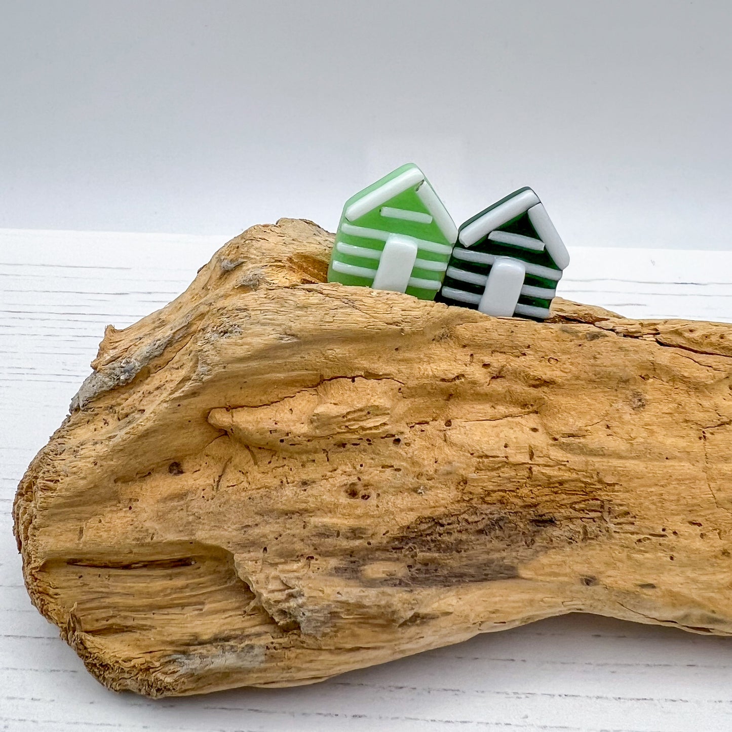 Small Driftwood Beach Huts