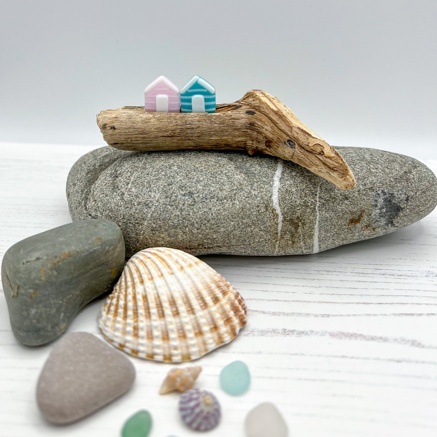 Small Driftwood Beach Huts