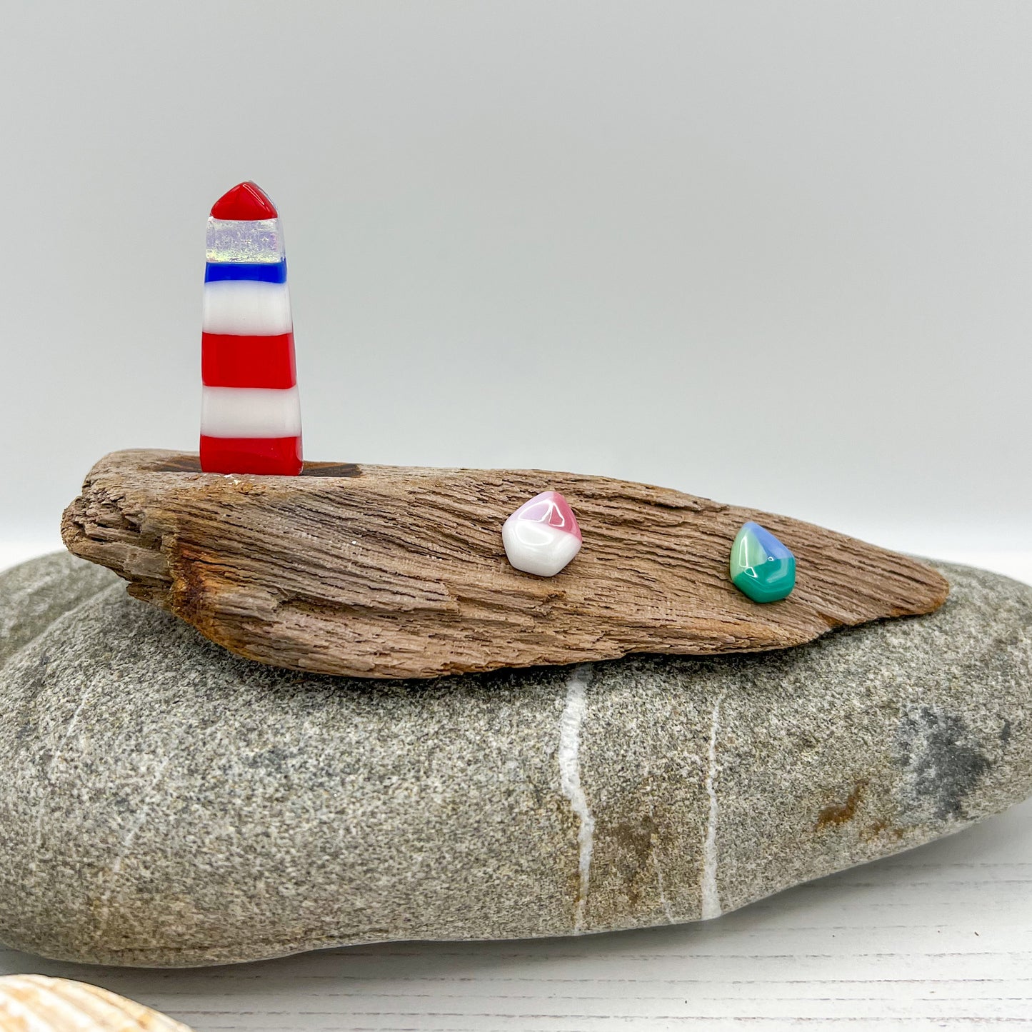 Small Driftwood Beach Huts
