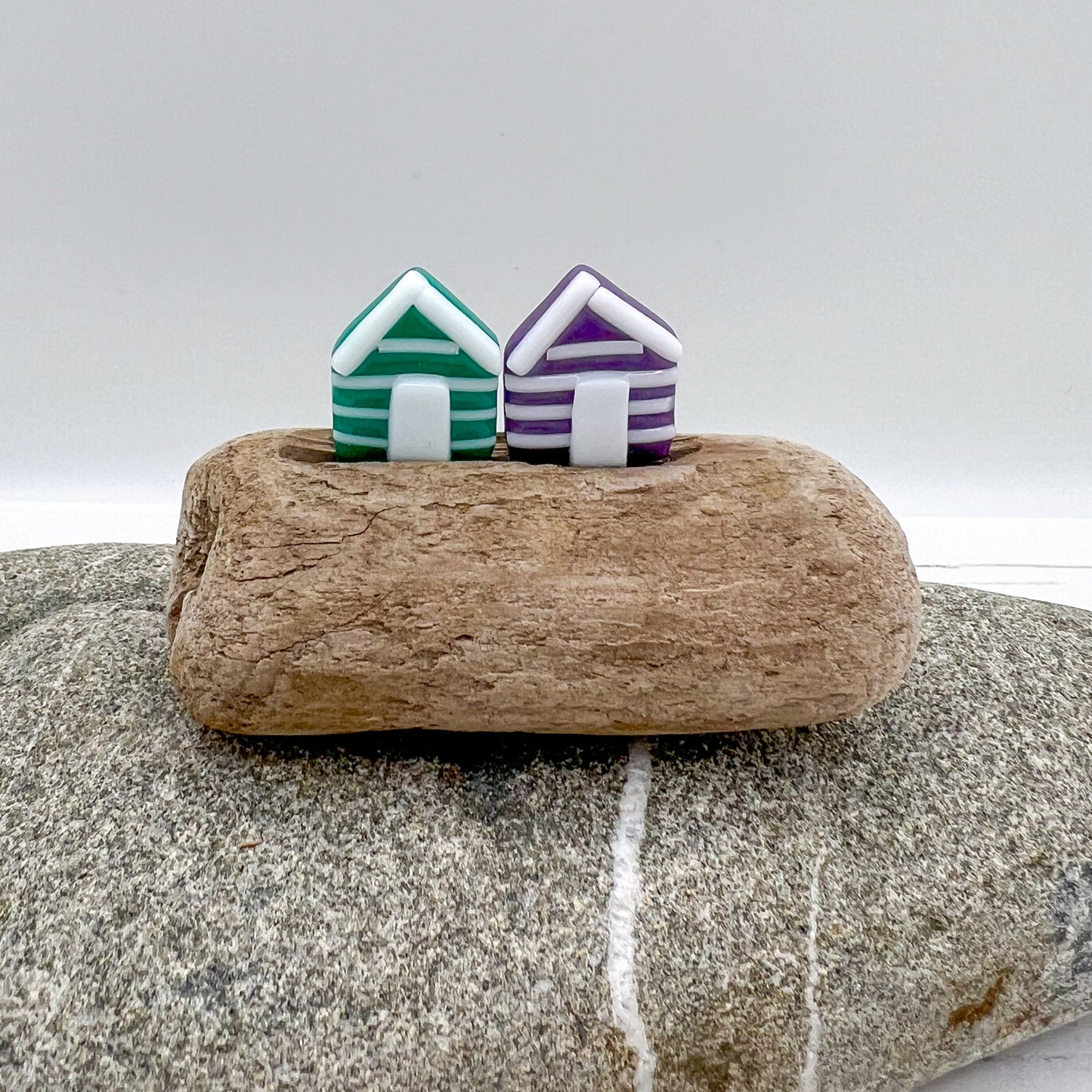 Small Driftwood Beach Huts
