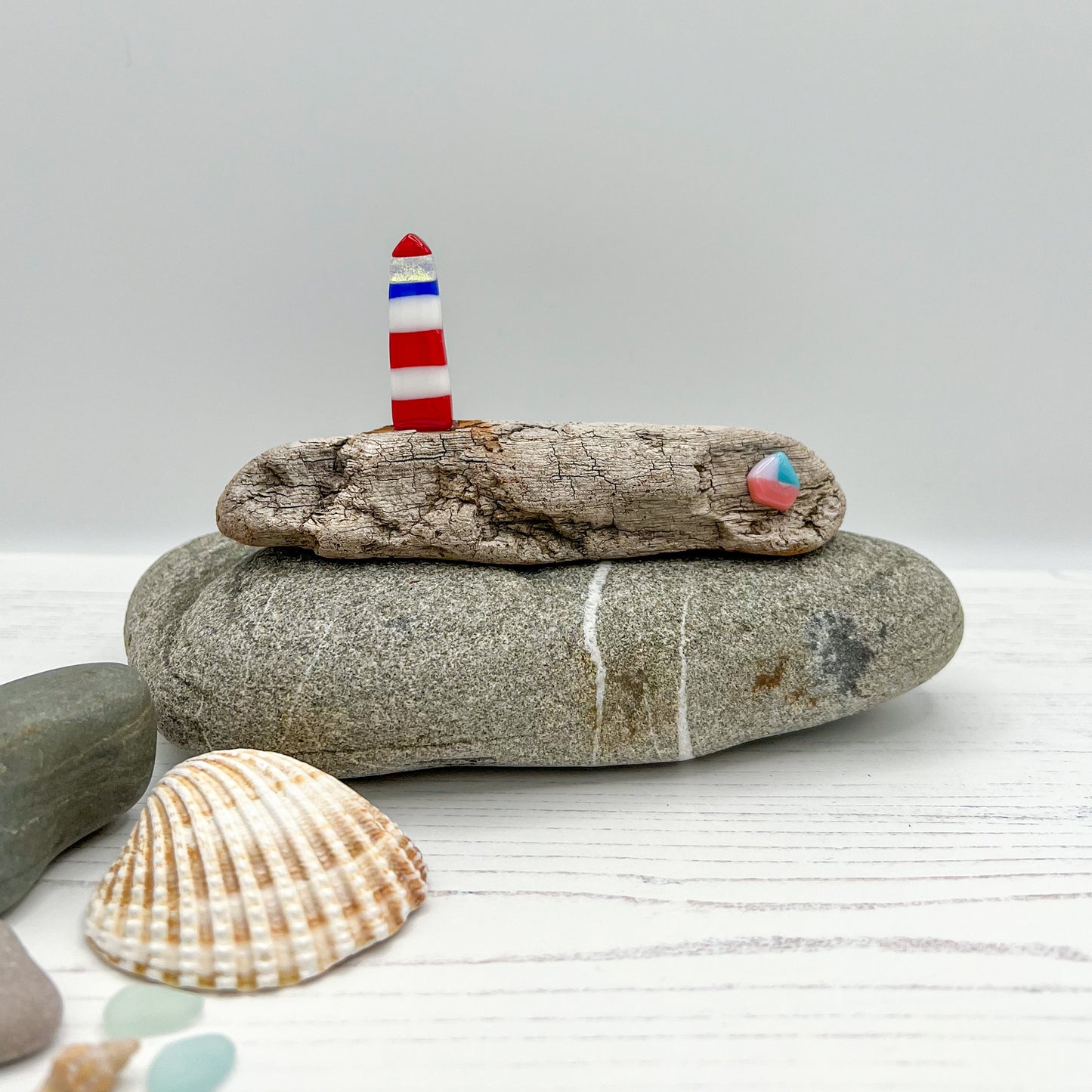 Small Driftwood Beach Huts