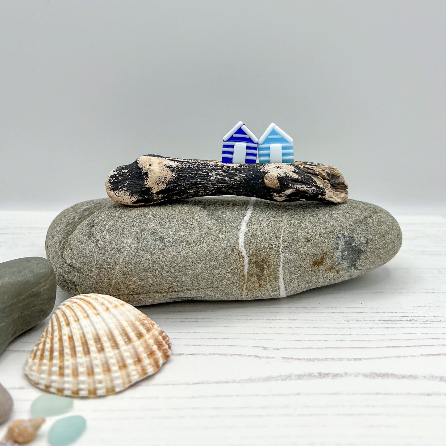 Small Driftwood Beach Huts