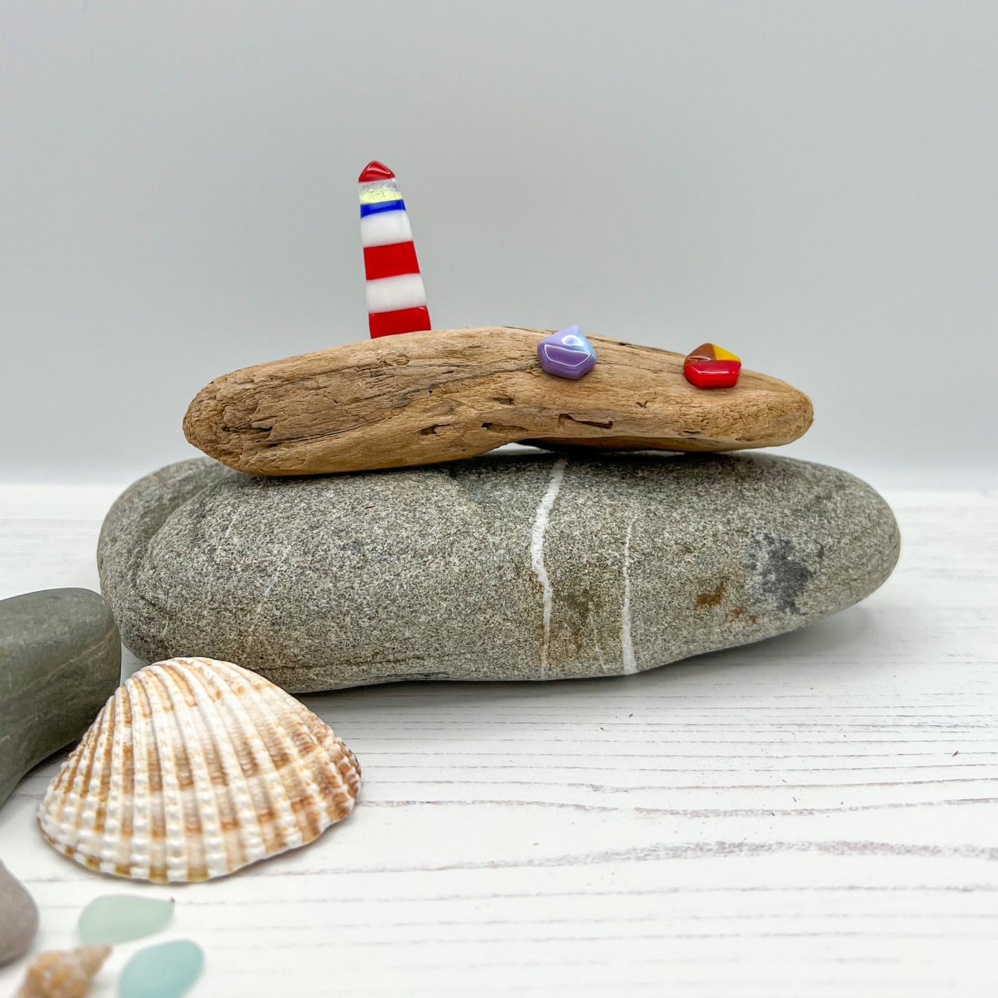 Small Driftwood Beach Huts