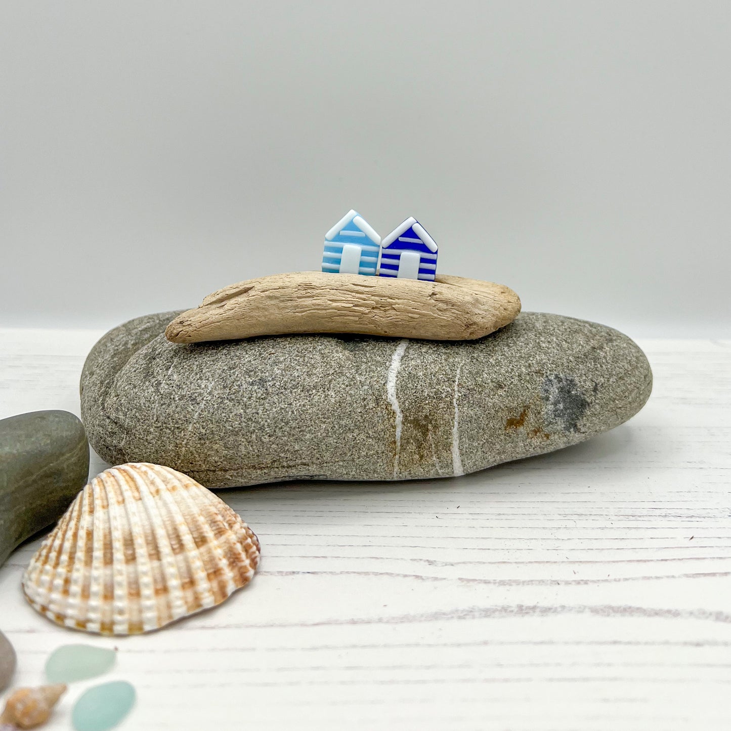 Small Driftwood Beach Huts