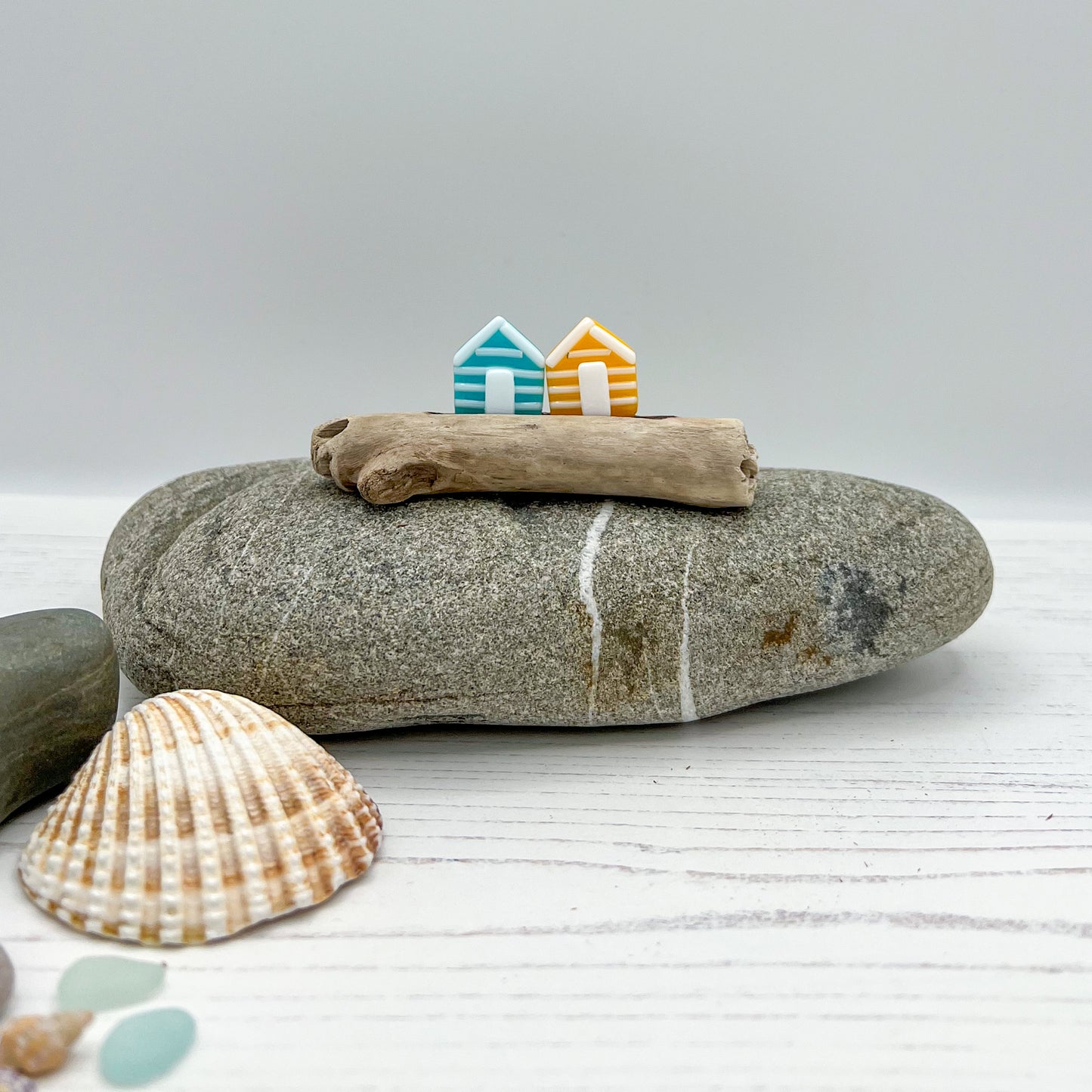 Small Driftwood Beach Huts