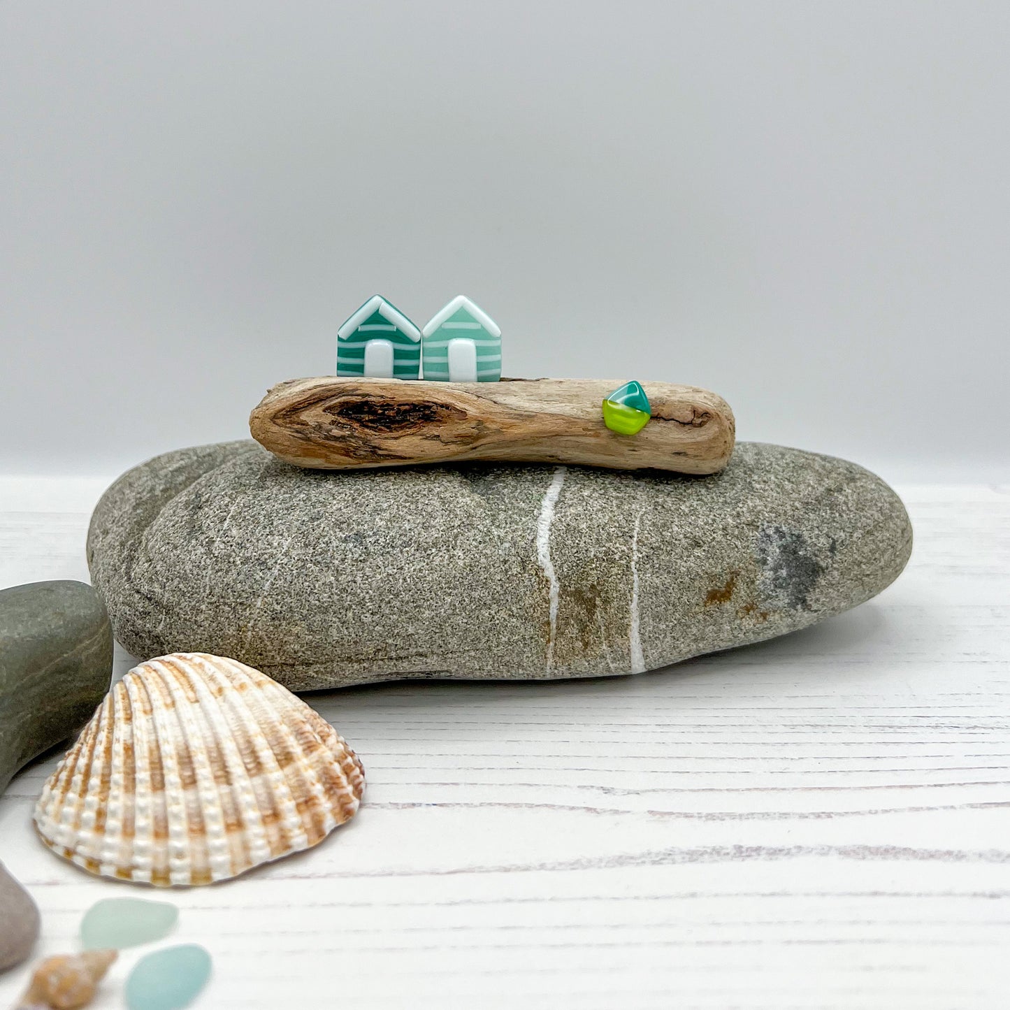 Small Driftwood Beach Huts