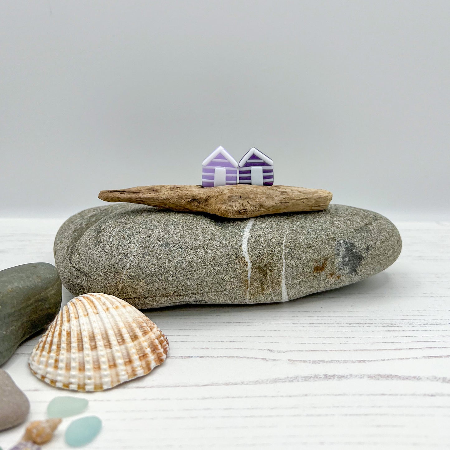 Small Driftwood Beach Huts