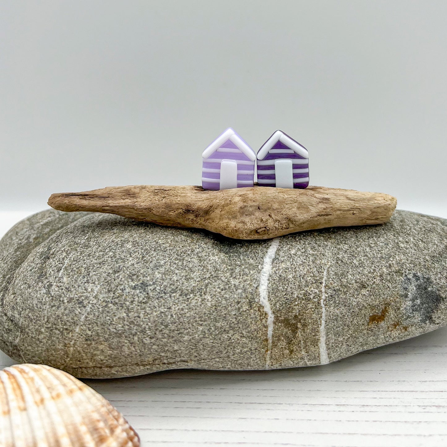 Small Driftwood Beach Huts