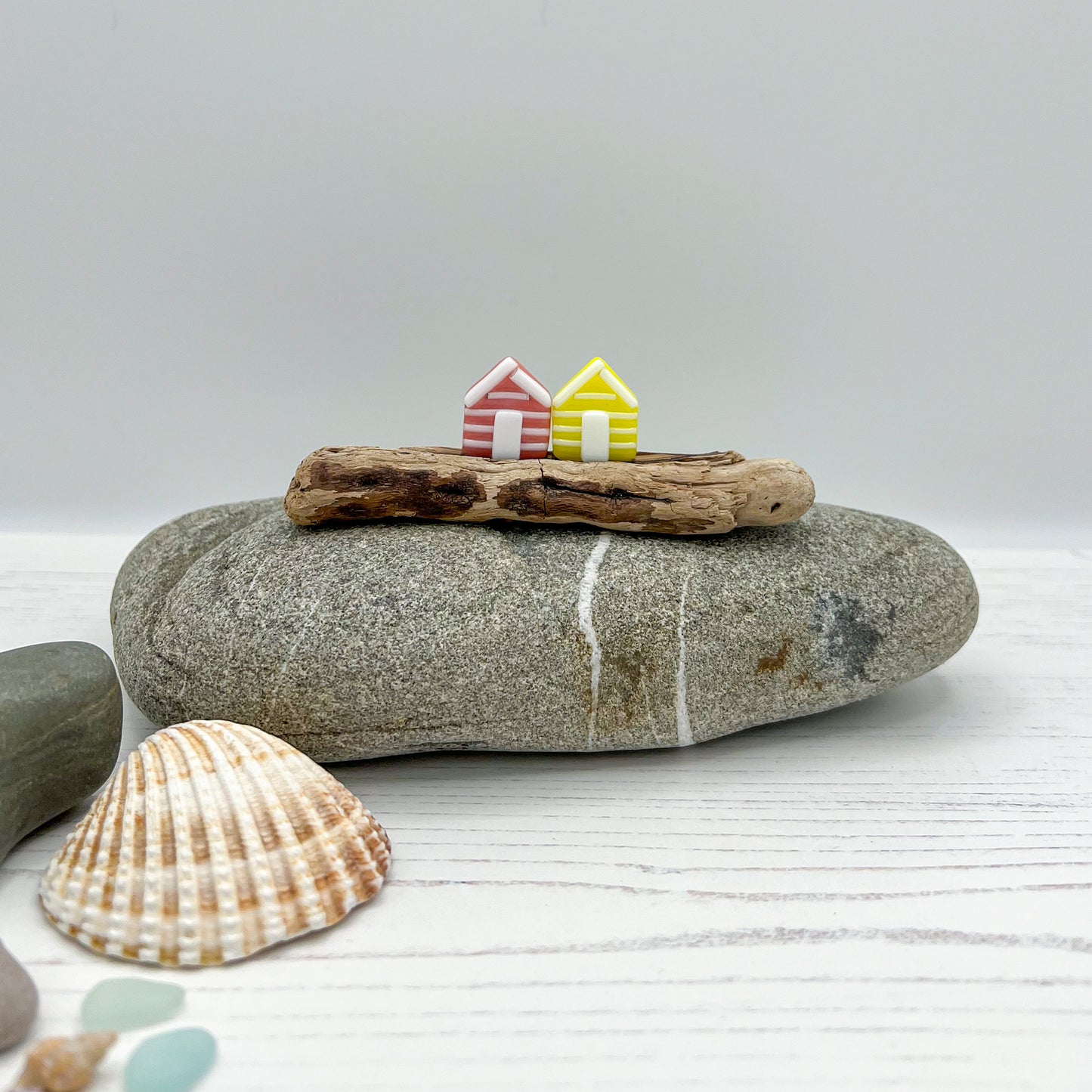 Small Driftwood Beach Huts