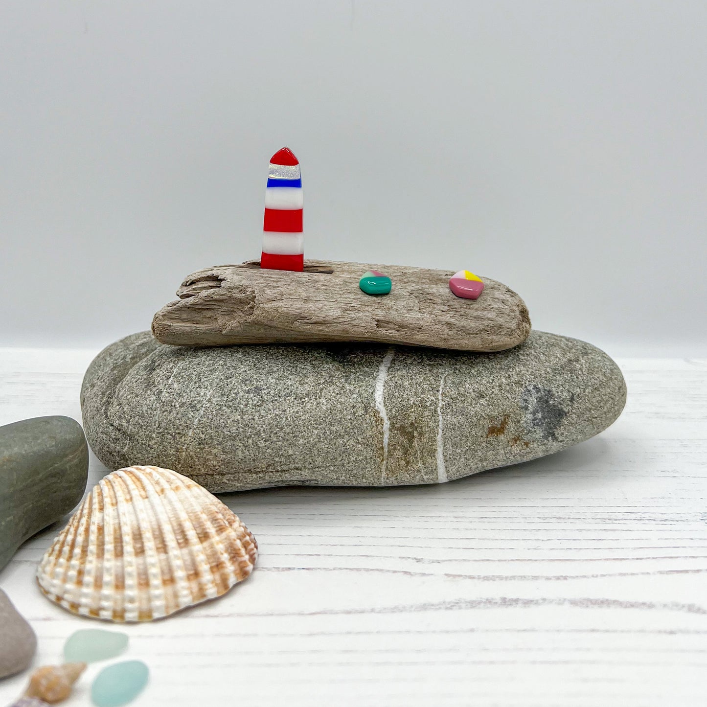 Small Driftwood Beach Huts