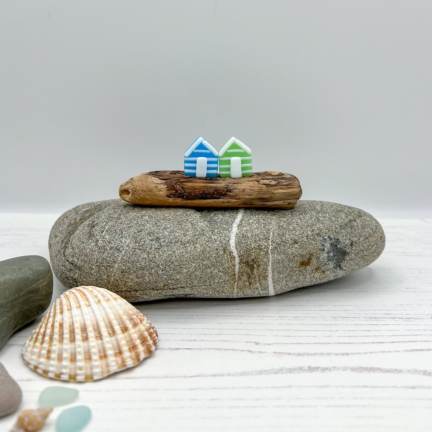 Small Driftwood Beach Huts